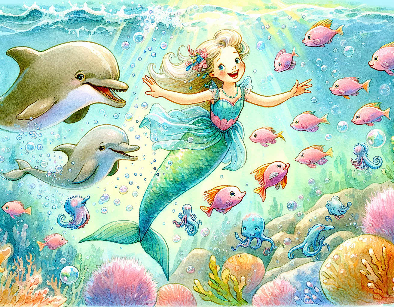 Lina et la quête sous-marine