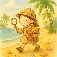 Detective Joaleen and the Shiny Seashell Map