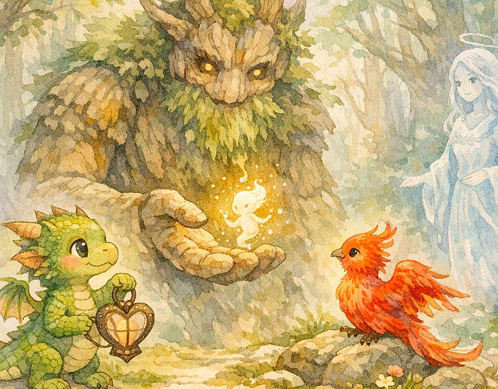 Josiah and the Heart Lantern of the Enchanted Forest