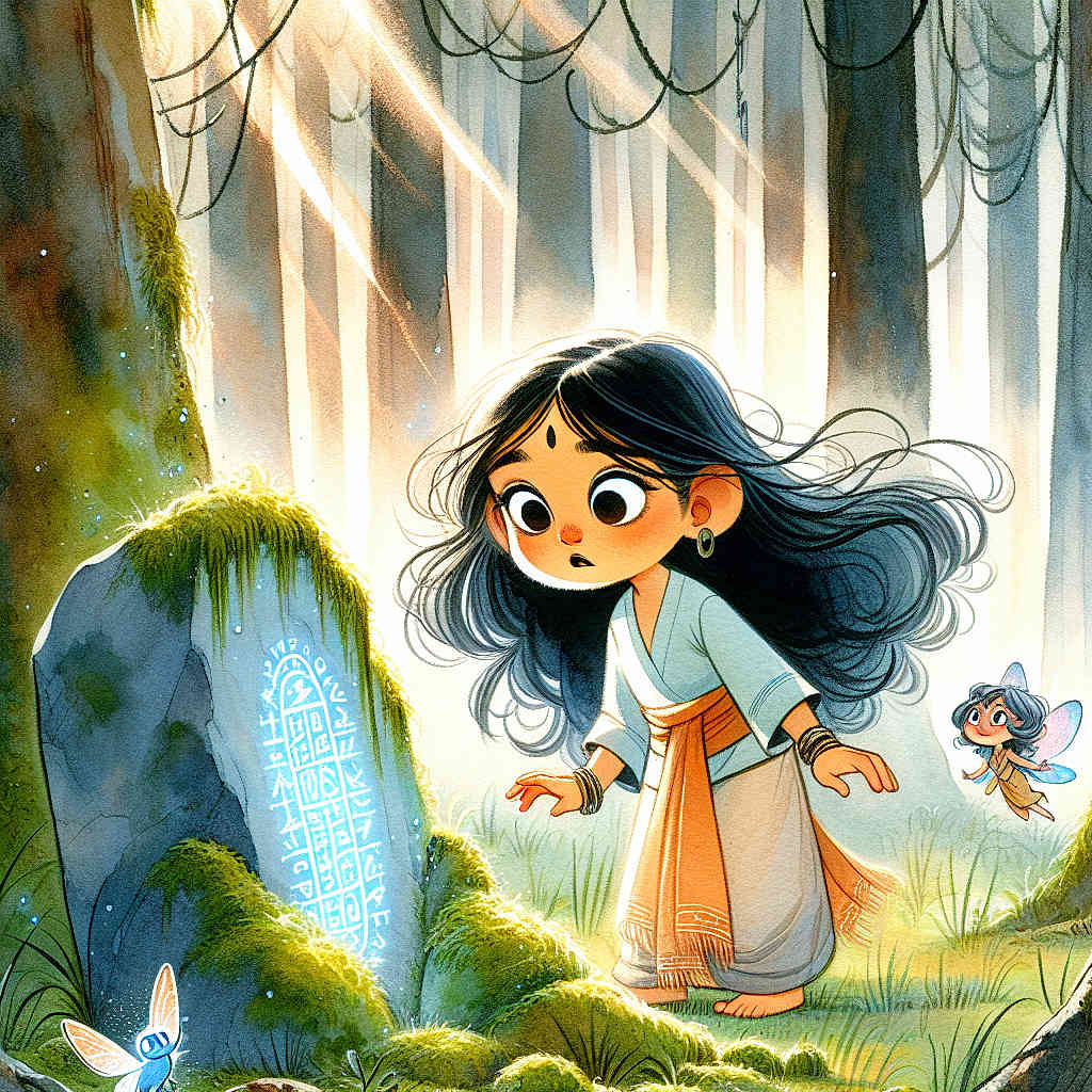 Athena and the Ruins of Enchanted Courage