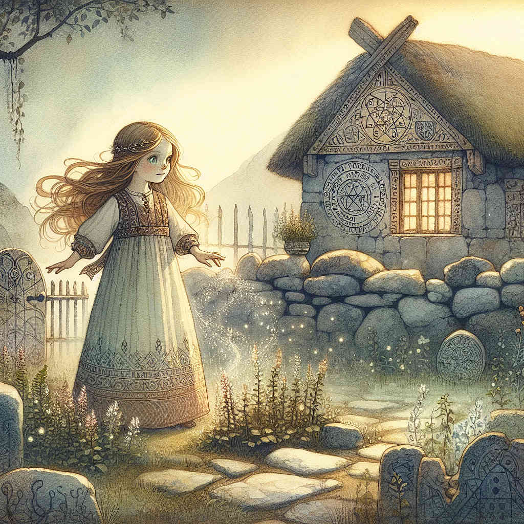 Aurora and the Celestial Wand