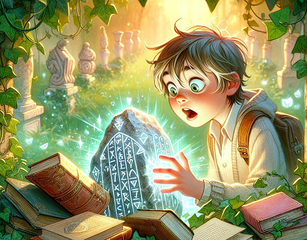 Bruce and the Enchanted Portal: A Journey of Courage and Imagination