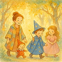 Jaynaa et le Phénix de la Forêt Enchantée