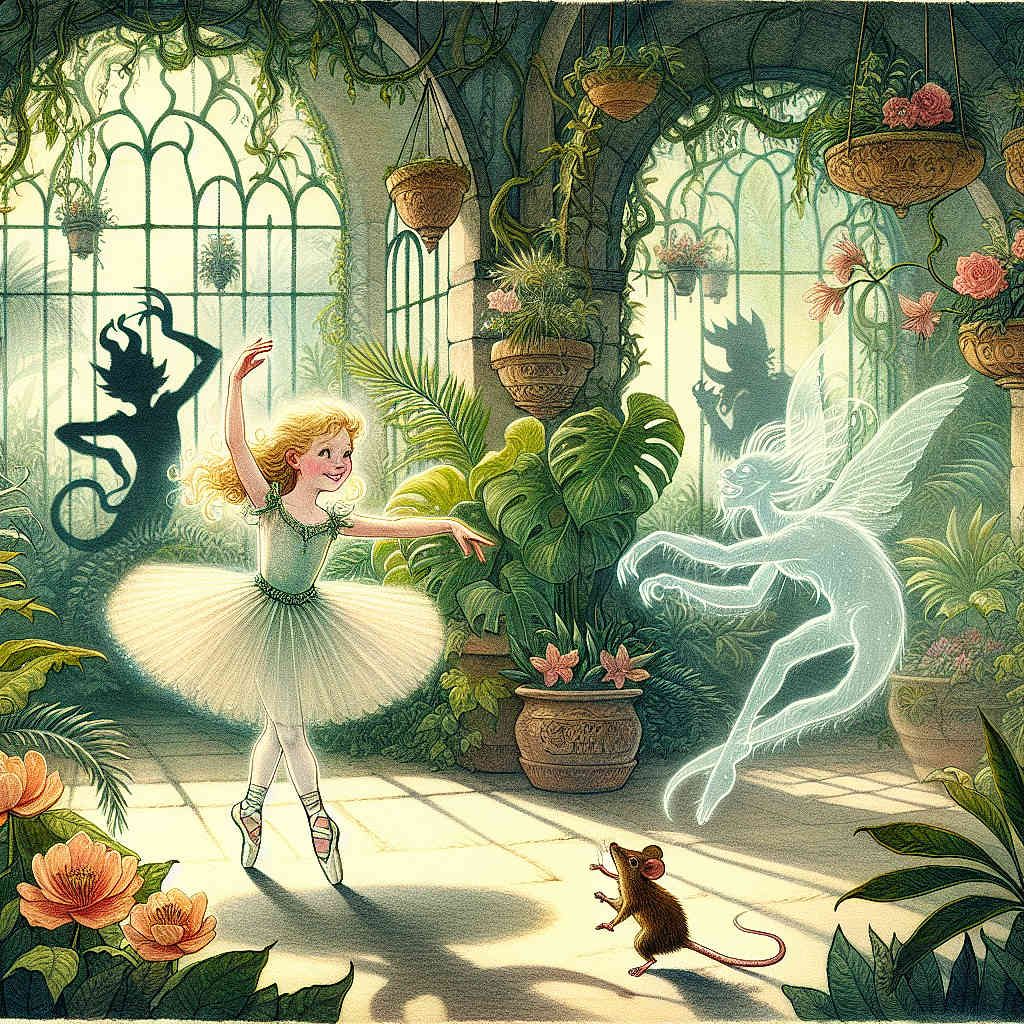Scarlett's Bravery in Wizard's Greenhouse