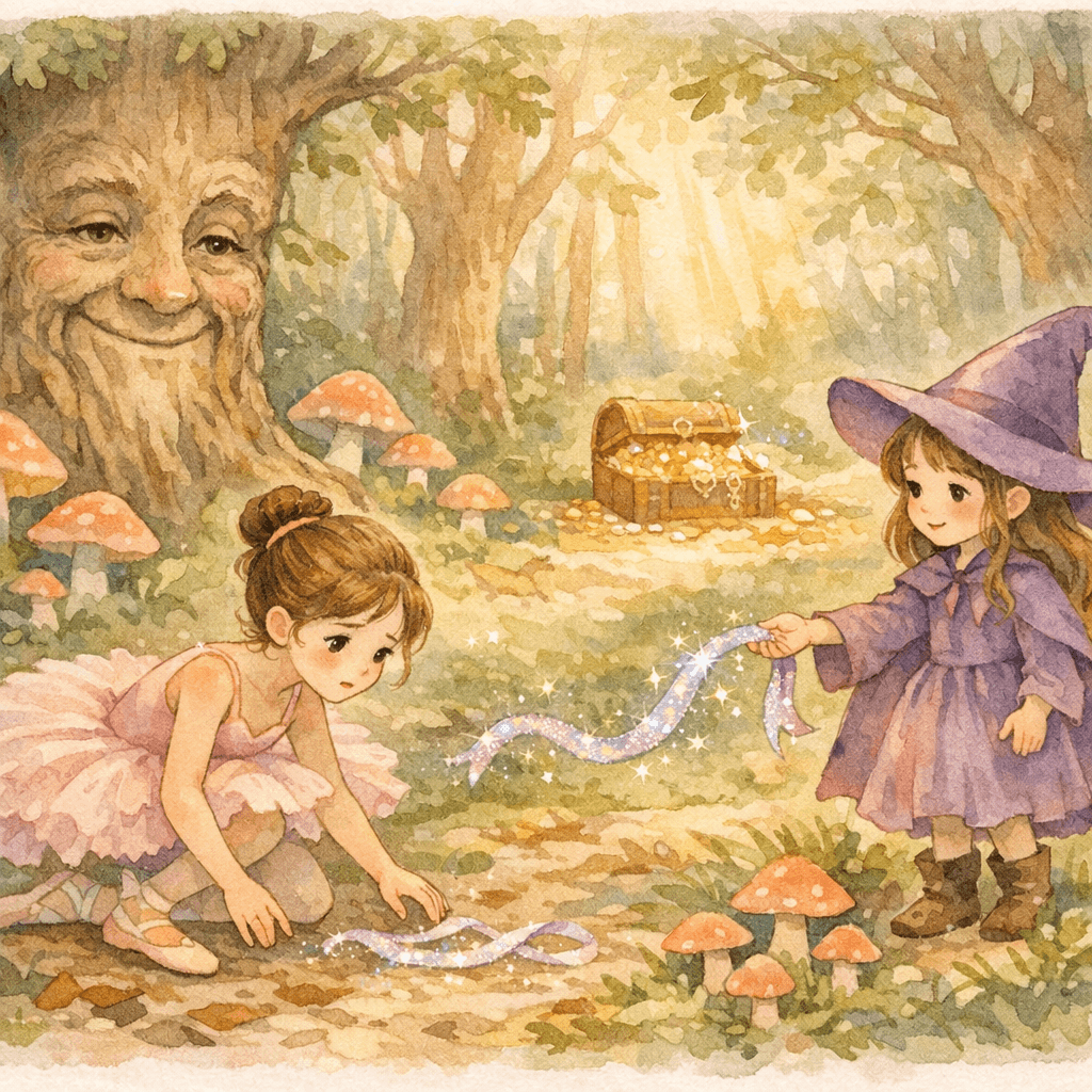 Mia la ballerine et le ruban étoilé