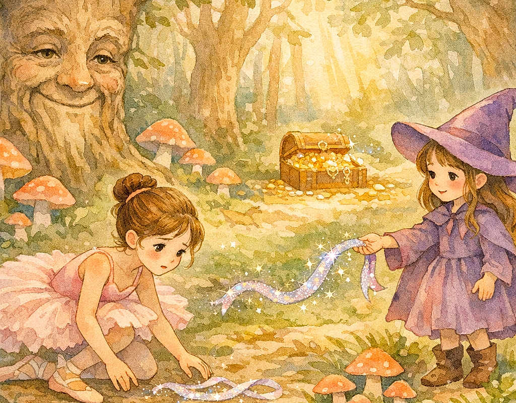 Mia la ballerine et le ruban étoilé