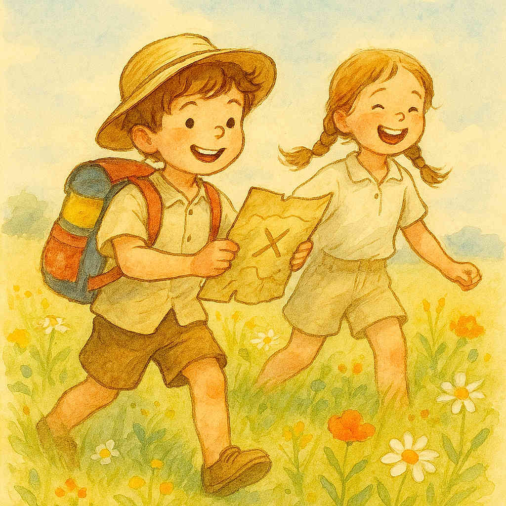 Flo le petit chasseur de trésors