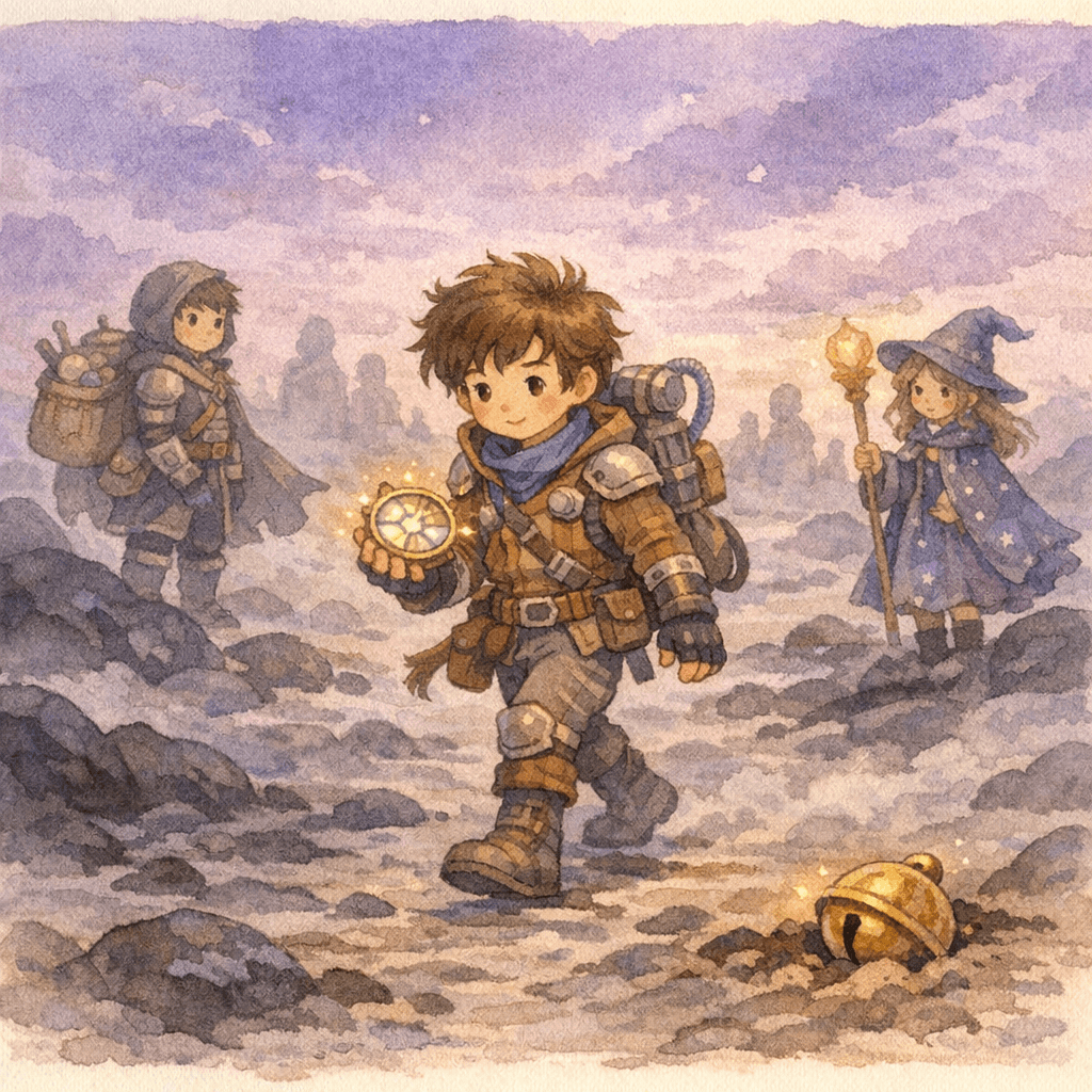 Ezio et le Grelot-Lumière