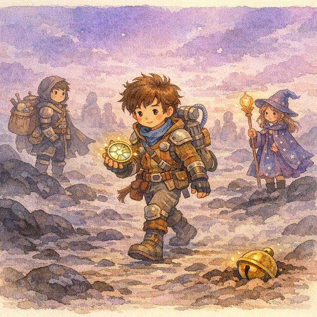 Ezio et le Grelot-Lumière