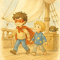 The Lost Bunny on the Gentle Ship