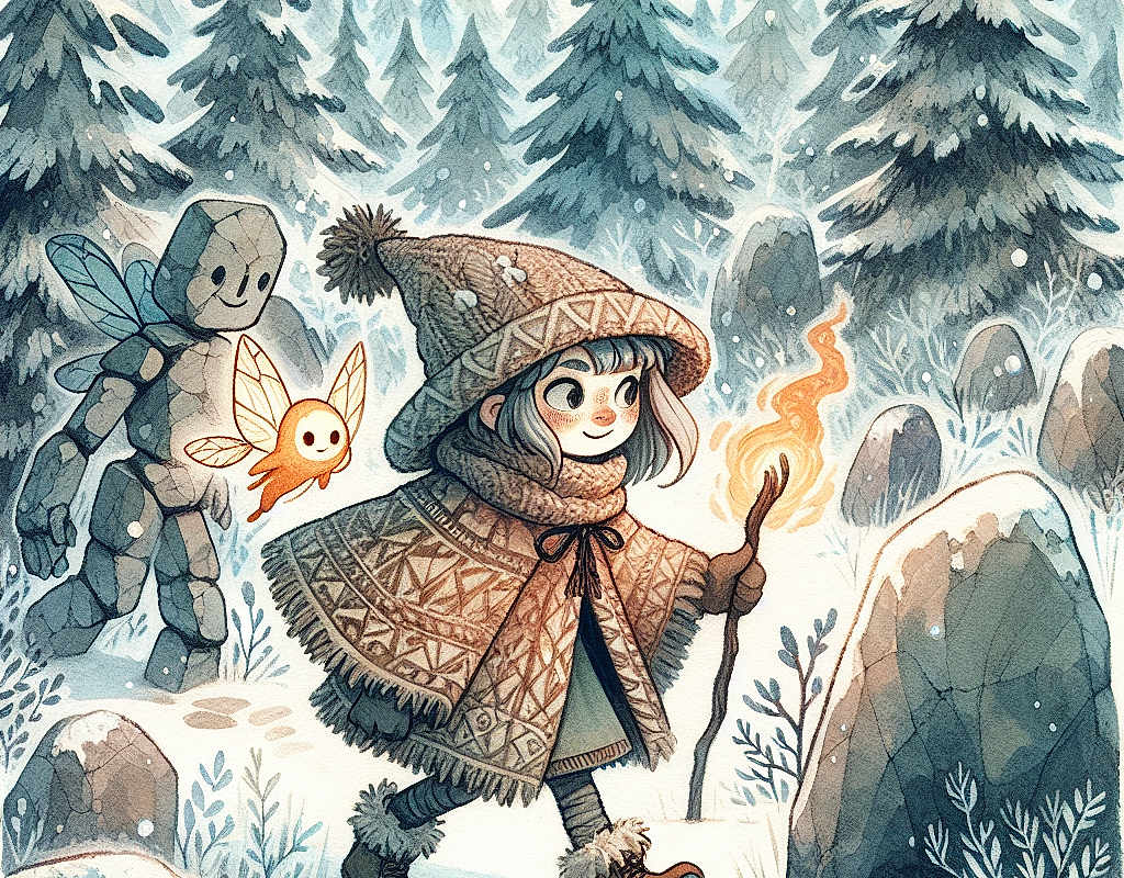 Abigail and the Icebound Lake