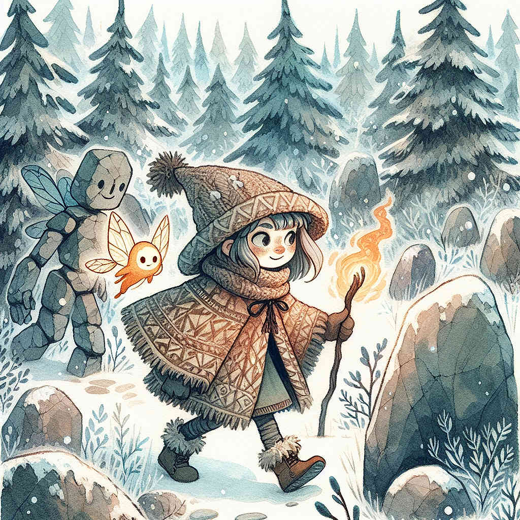 Abigail and the Icebound Lake