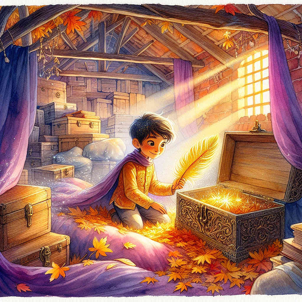 Noah et la Plume Dorée : L'Odyssée de l'Imagination