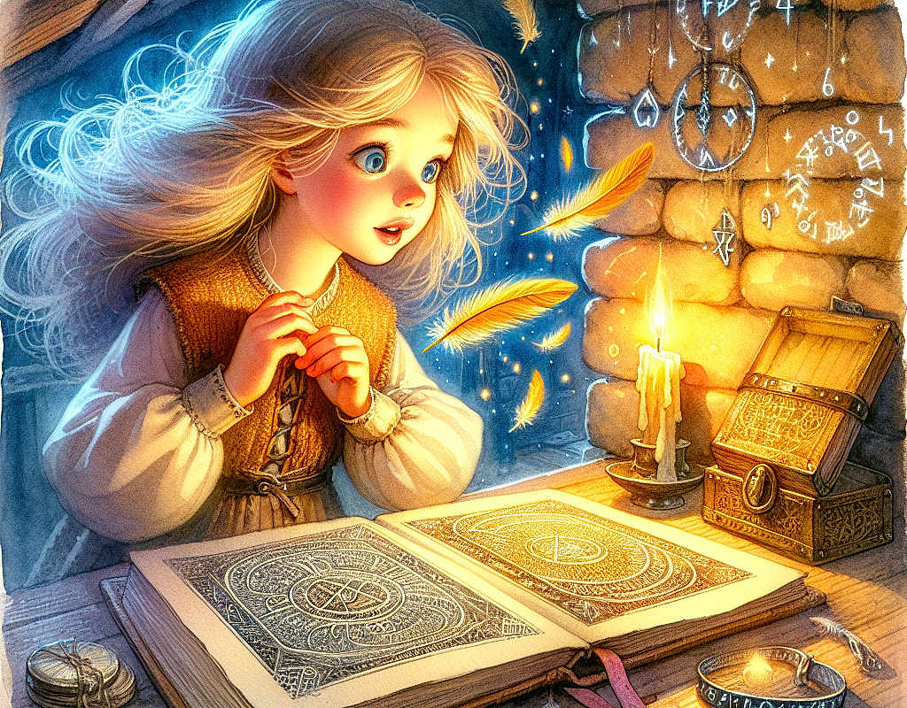 Aurora and the Golden Feather's Quest