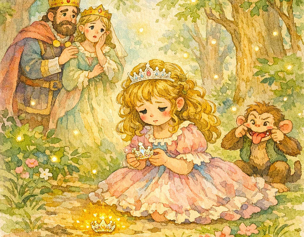 Princess Zariah and the Shiny Crown Pin