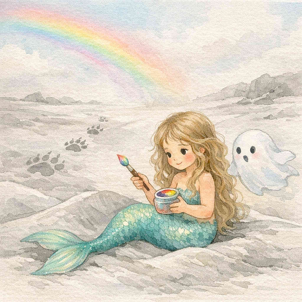 Arya la sirène et les couleurs du désert