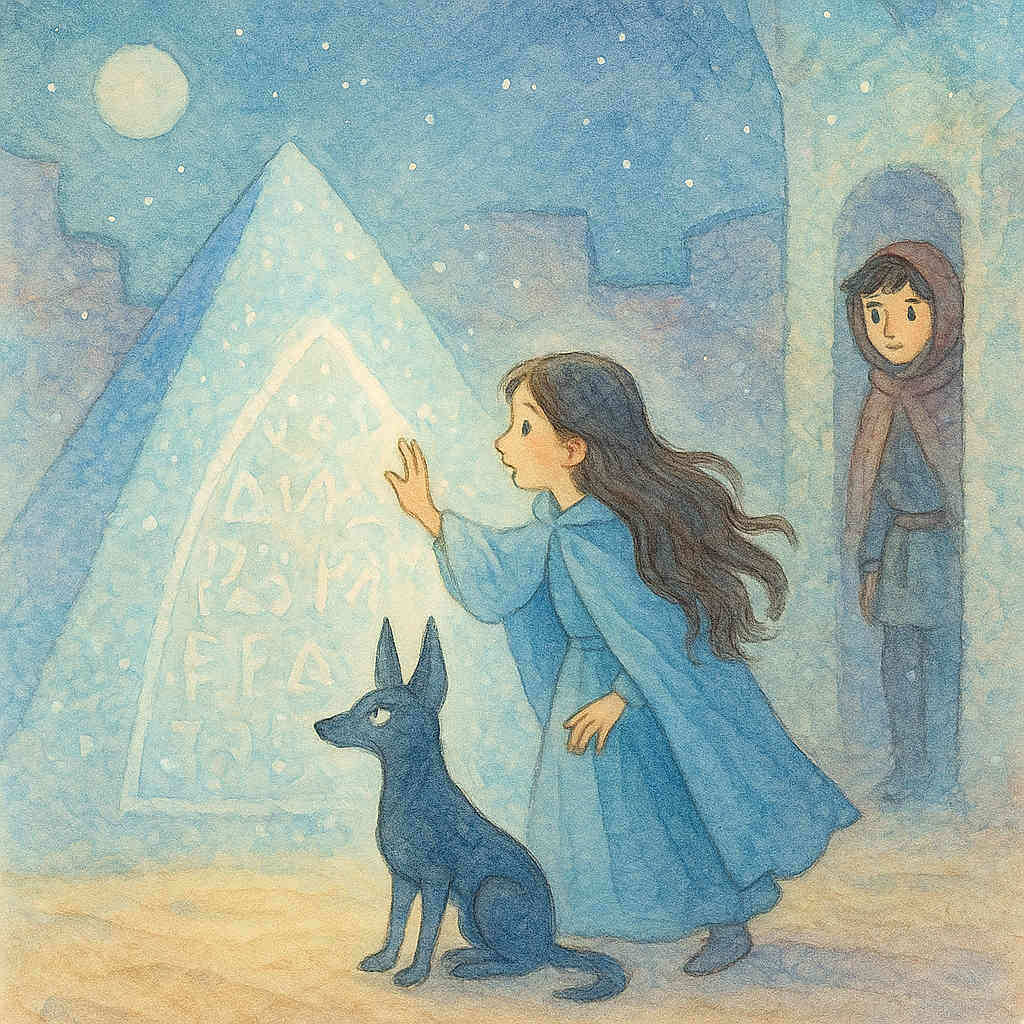 Mia and the Frost Cipher of the Pyramids