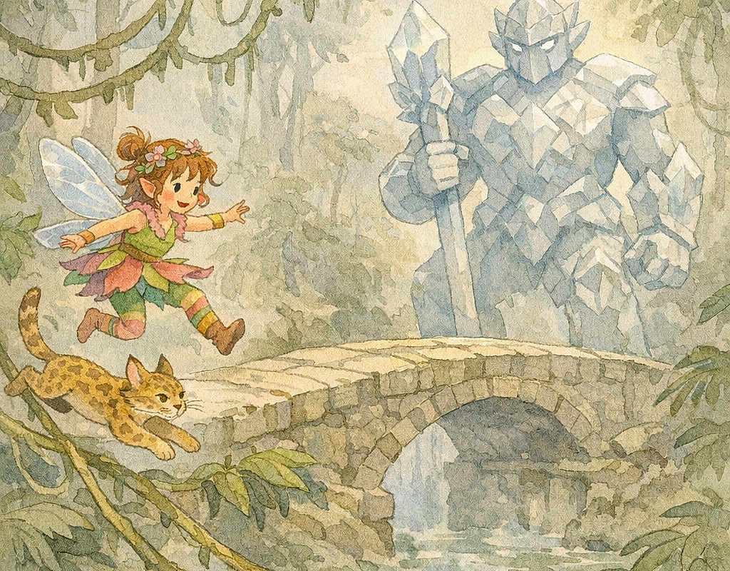 Jada the Jumper and the Crystal Colors