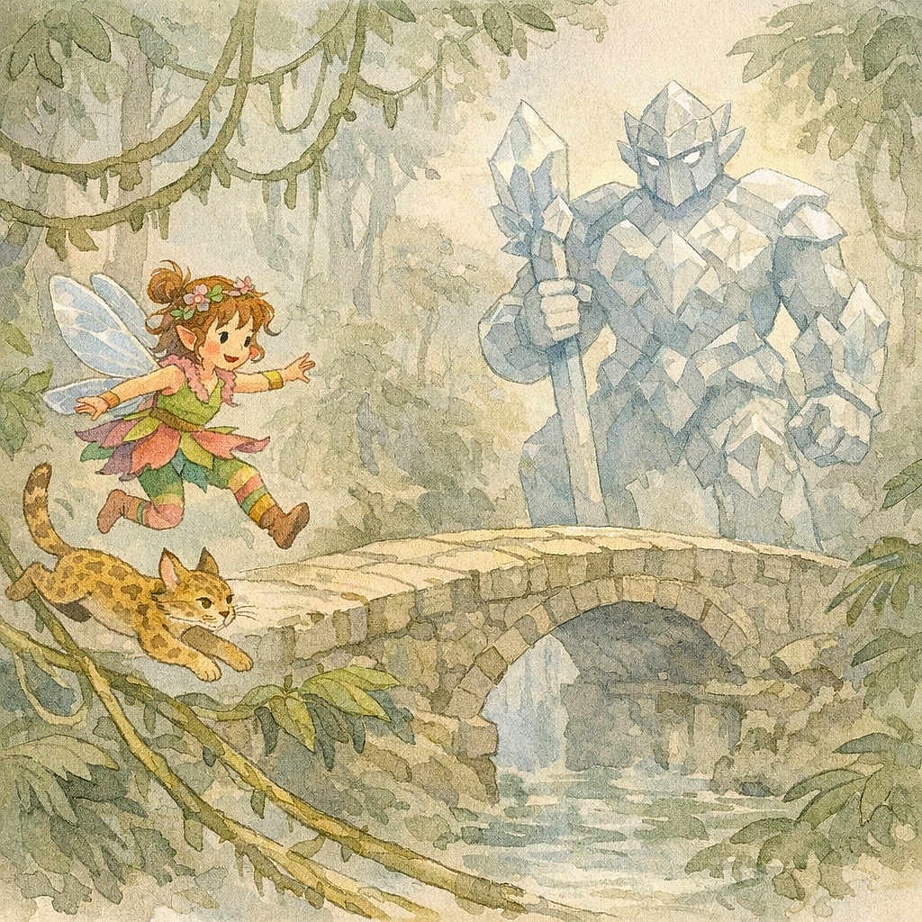 Jada the Jumper and the Crystal Colors