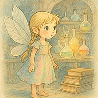 Margaux et la potion de lumière