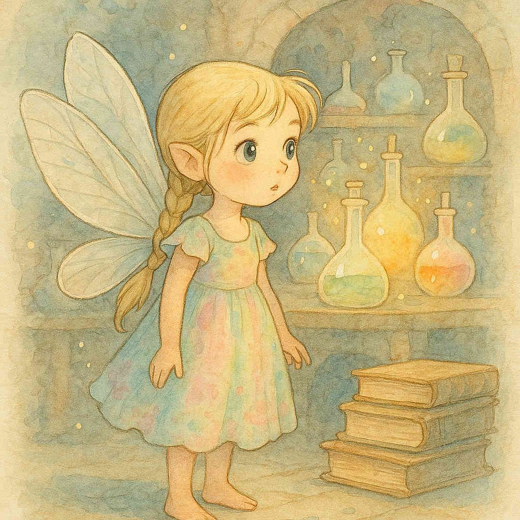 Margaux et la potion de lumière