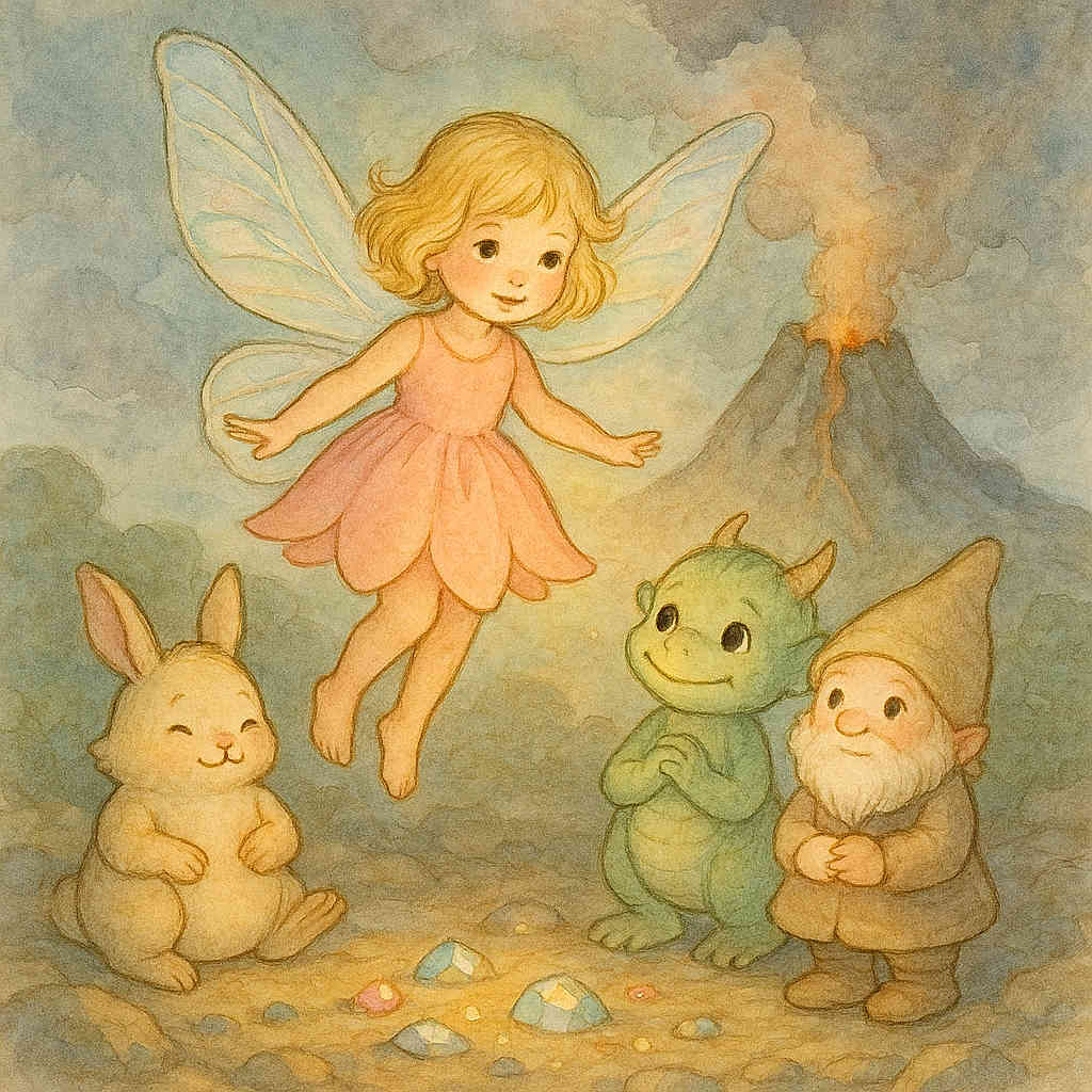 Kayline et la chanson du volcan