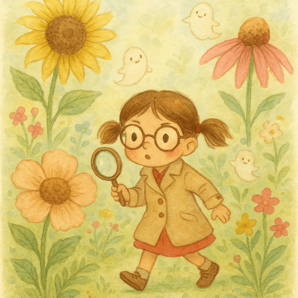 Lili détective et le trésor du Jardin des Esprits