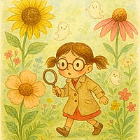 Lili détective et le trésor du Jardin des Esprits