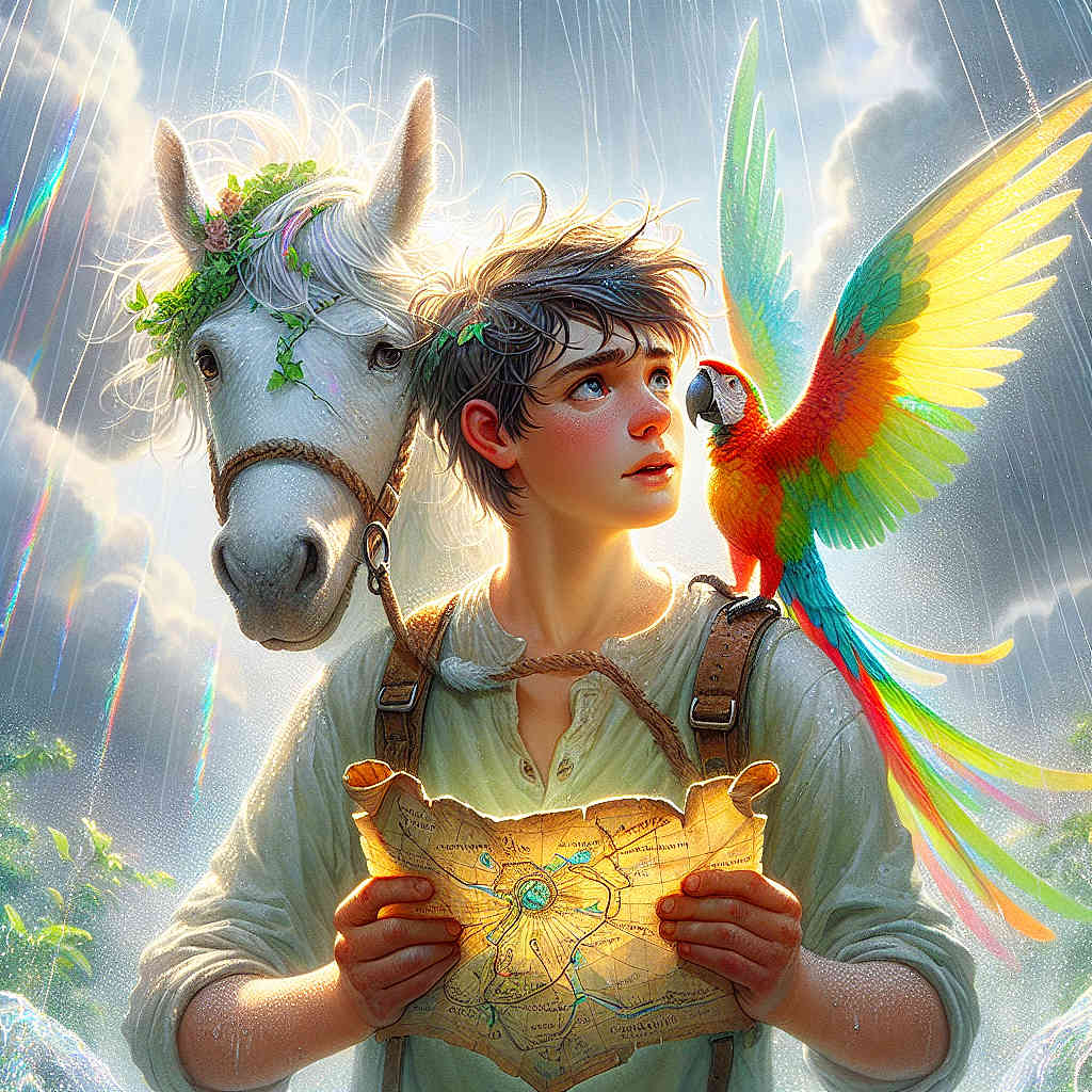 Lucas et l'Énigme de l'Arc-en-Ciel Caché