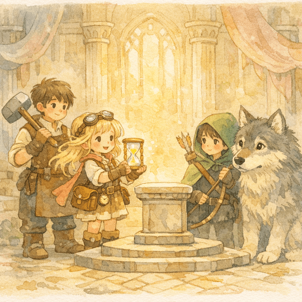 Freyja et le Grand Sablier