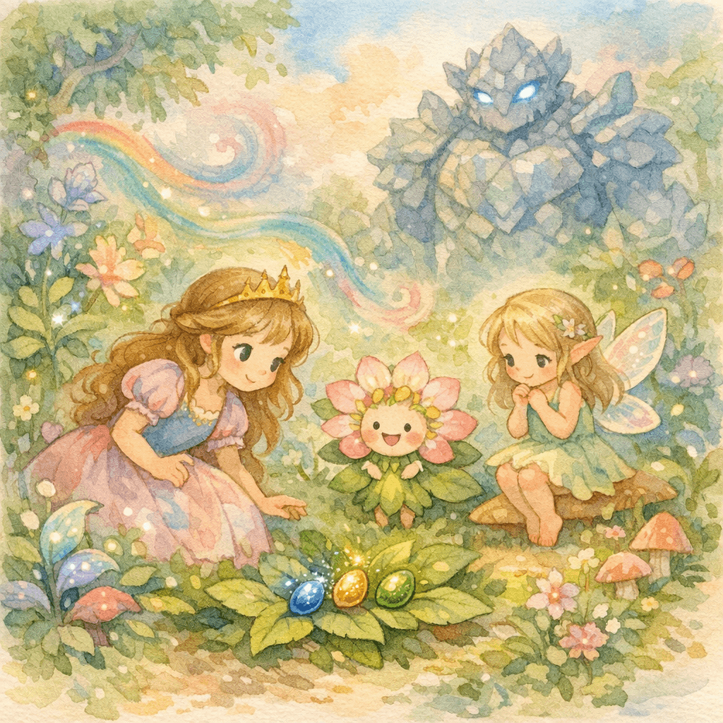 Beautiful Princess and the Sparkle Seeds