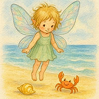 Peter Pan and the Shining Seashell