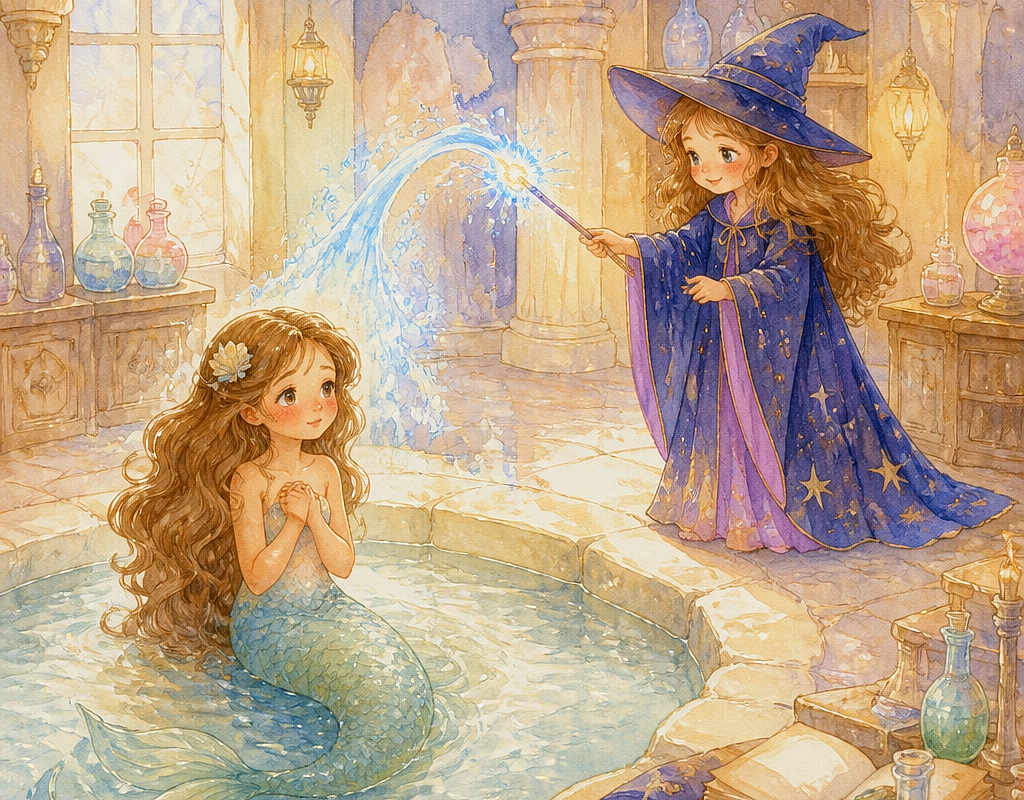Willow Fairy and the Blue Pool