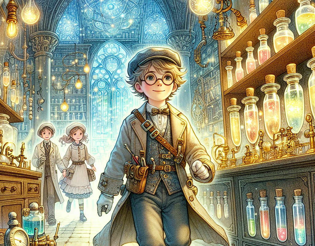 Carter and the Alchemist's Emblem