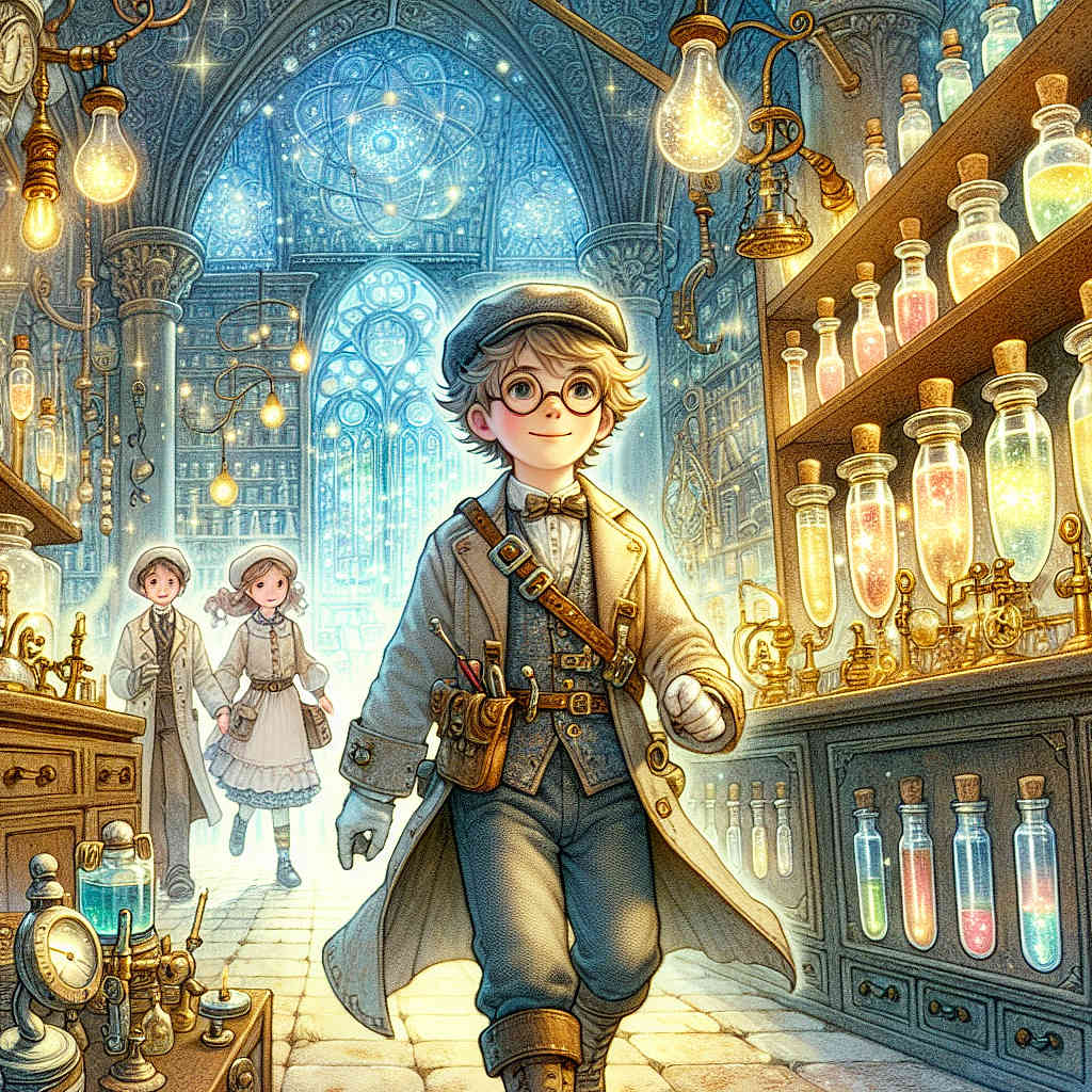 Carter and the Alchemist's Emblem