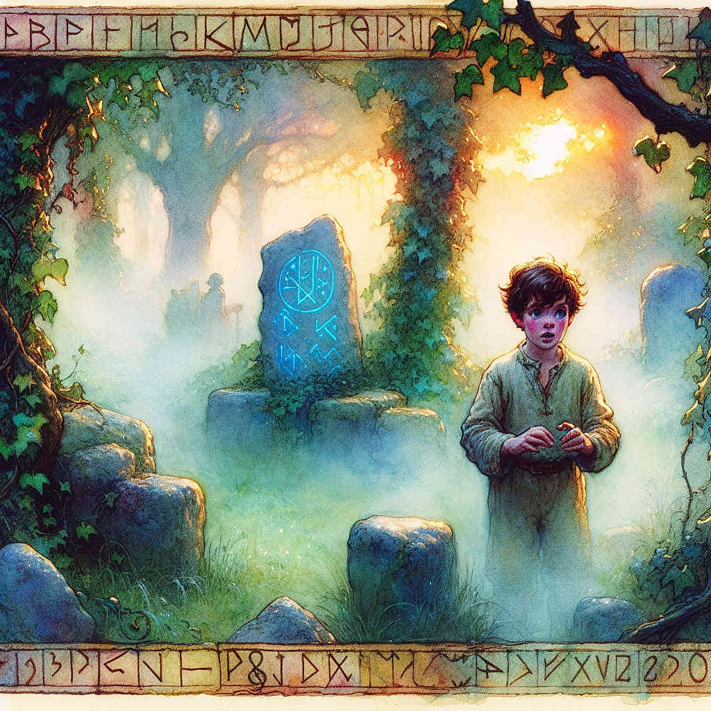 Julian and the Enchanted Chains: A Quest to Free the Cursed Friend