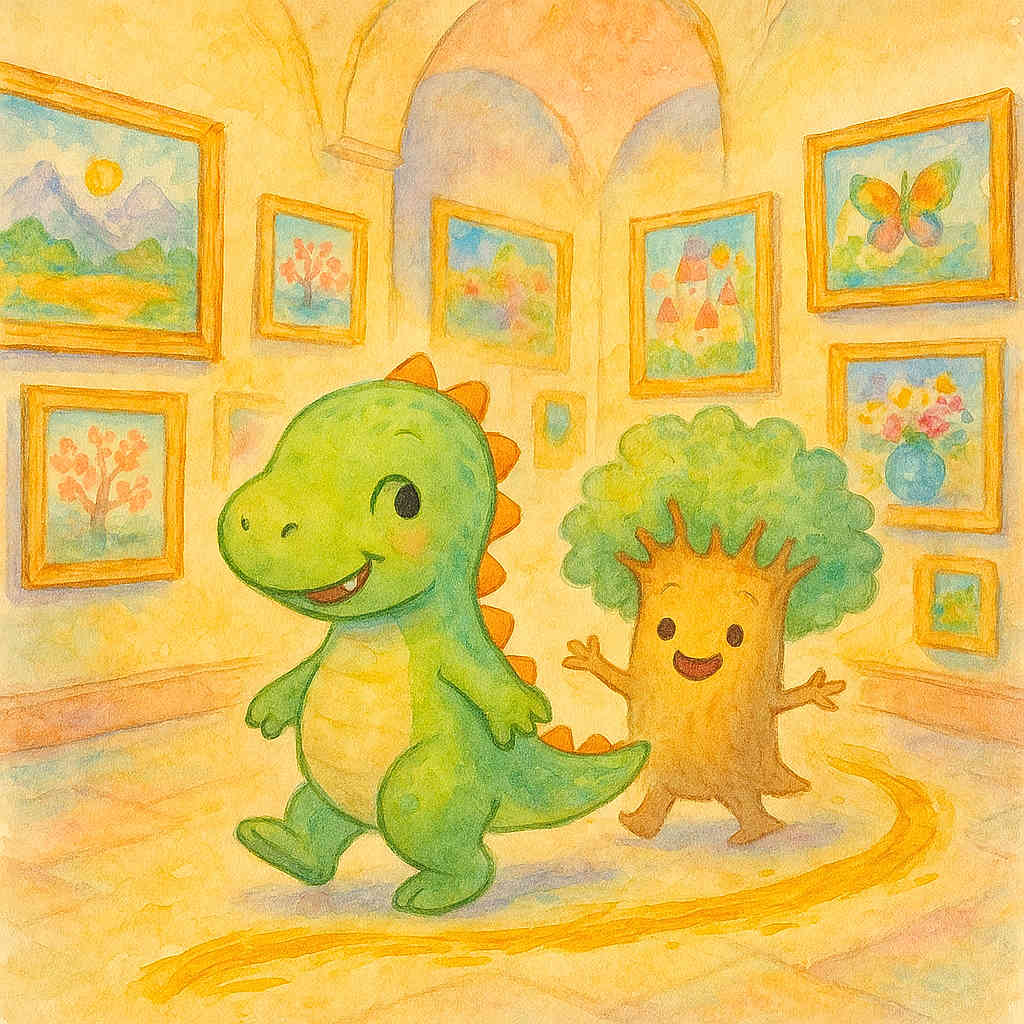 Sir Boogie and the Lost Brush