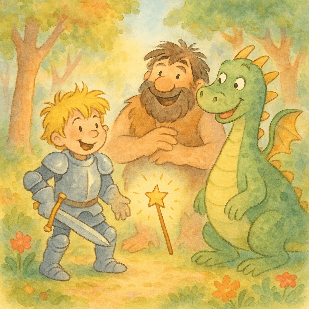 Sir Roman and the Lost Wand