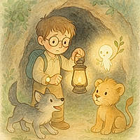 Theo and the Hidden Cave