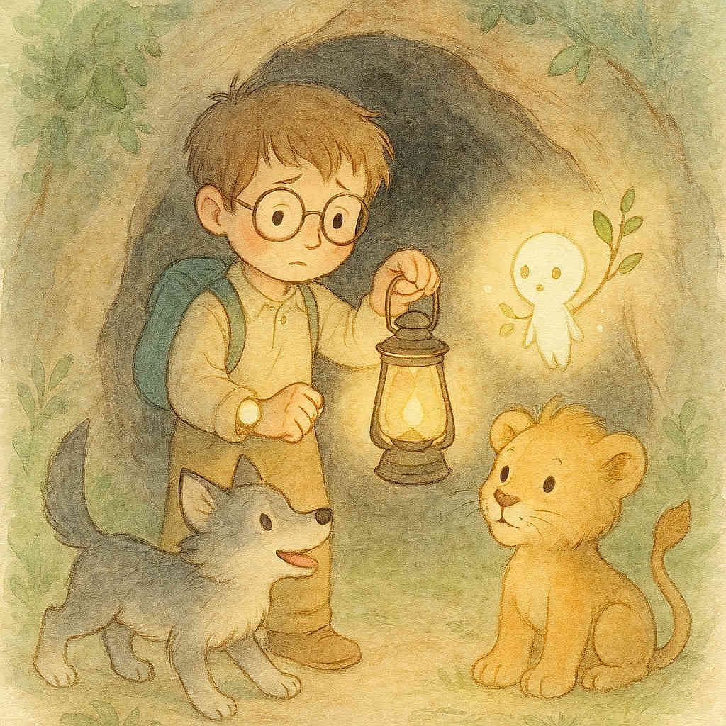 Theo and the Hidden Cave