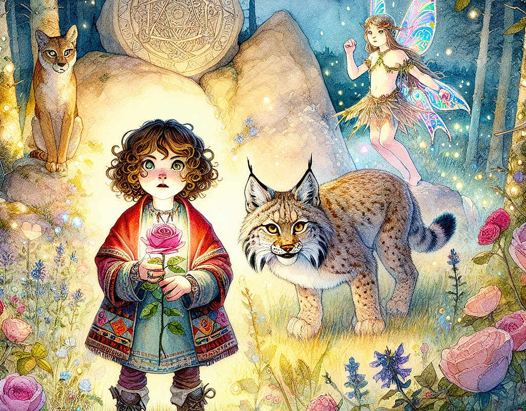 Inaya et l'Enigme de la Rose Cristalline