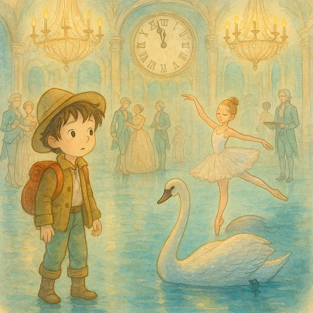 Roman and the Swan Palace's Time Riddle