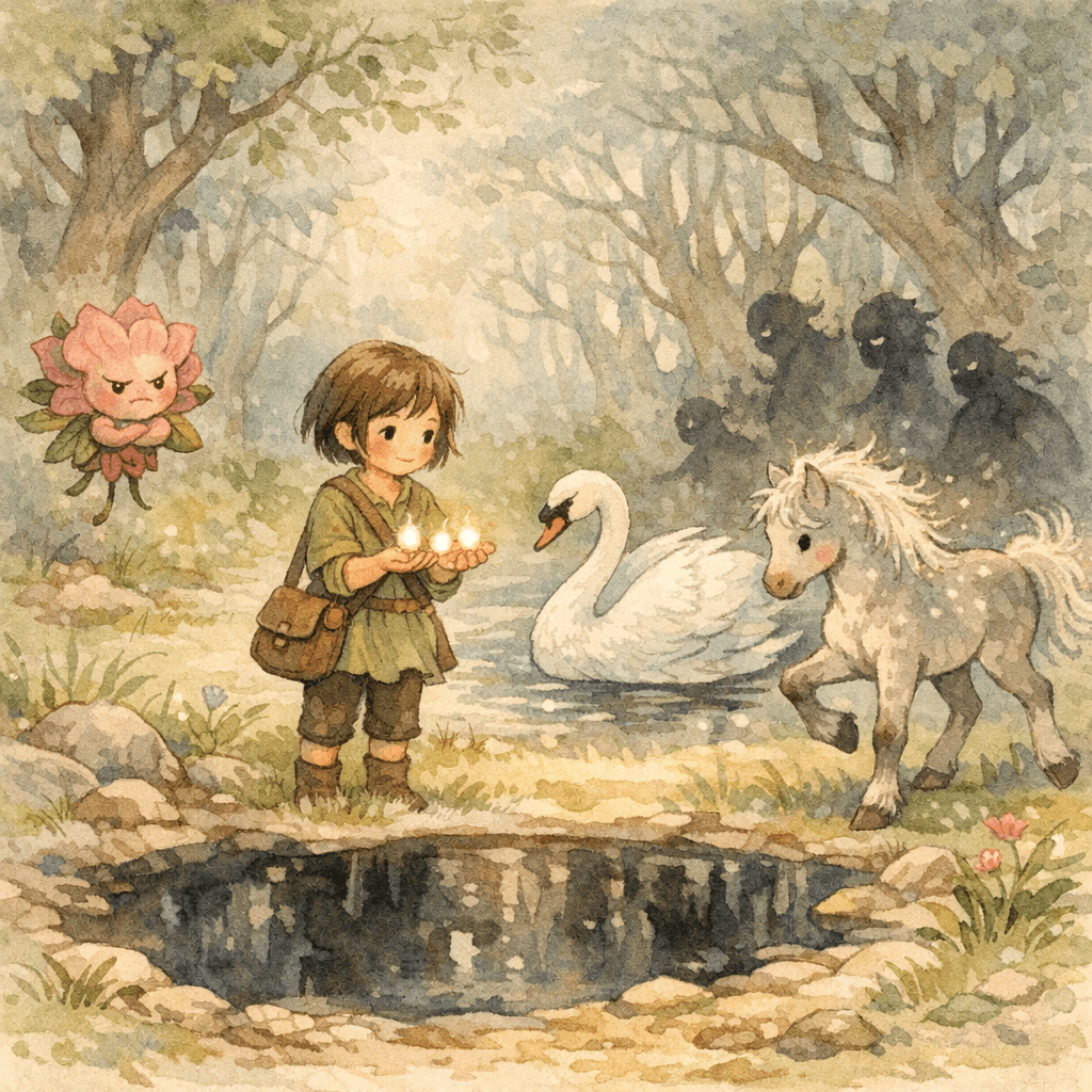 Kiki and the Bright Seeds of the Enchanted Forest
