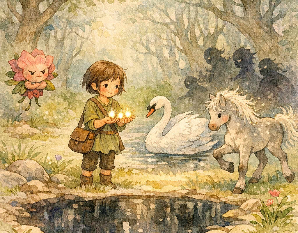 Kiki and the Bright Seeds of the Enchanted Forest