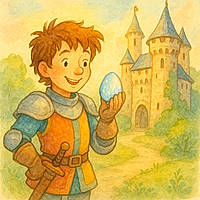 Bruno et la pierre d’œuf magique