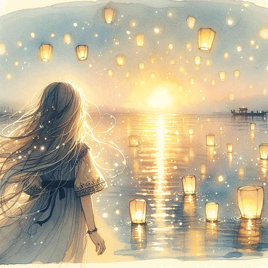 Les Lanternes du Lac des Reflets Magiques