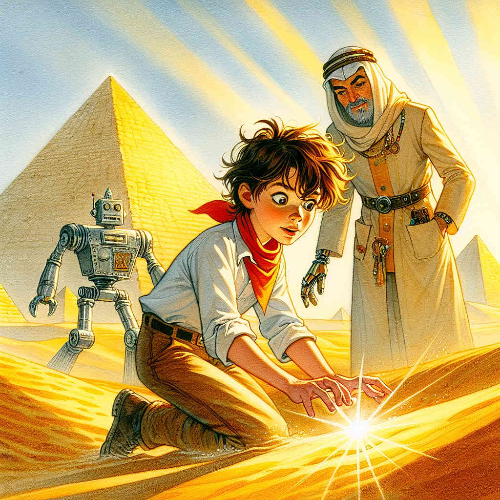 Kenzo et le Secret des Pyramides Enchantées