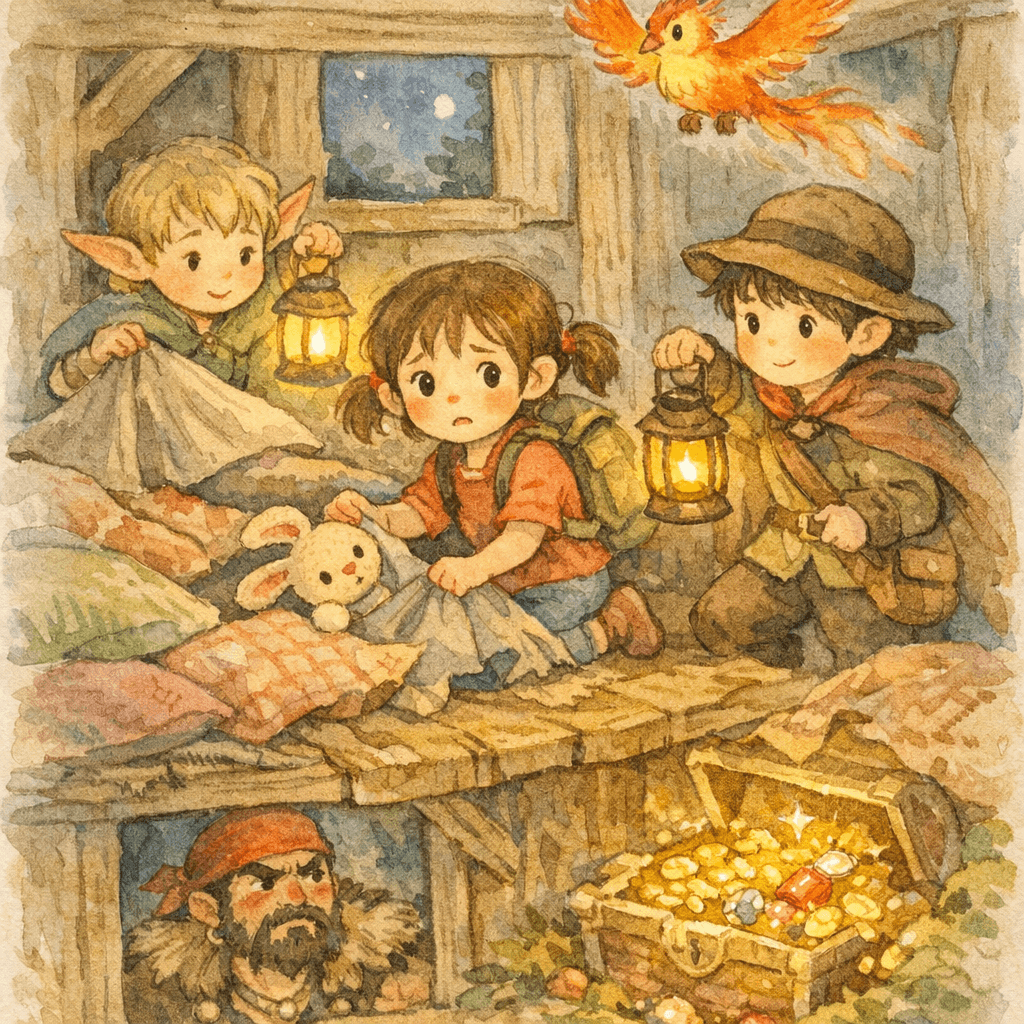 Romy et la mission doudou dans la cabane des arbres