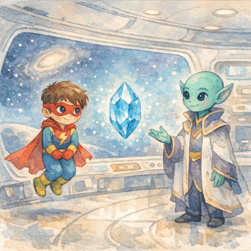 Nawa Chou et le Cristal Bleu