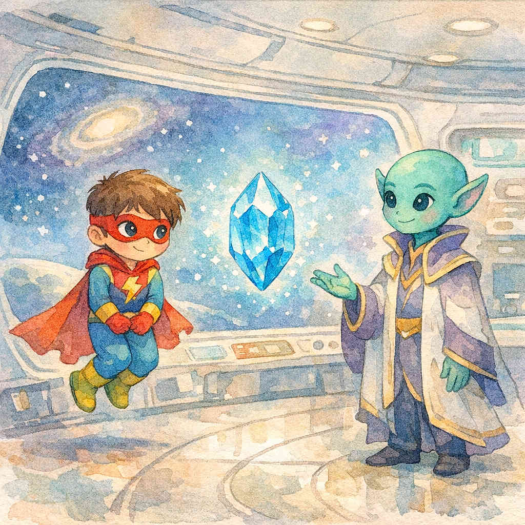 Nawa Chou et le Cristal Bleu